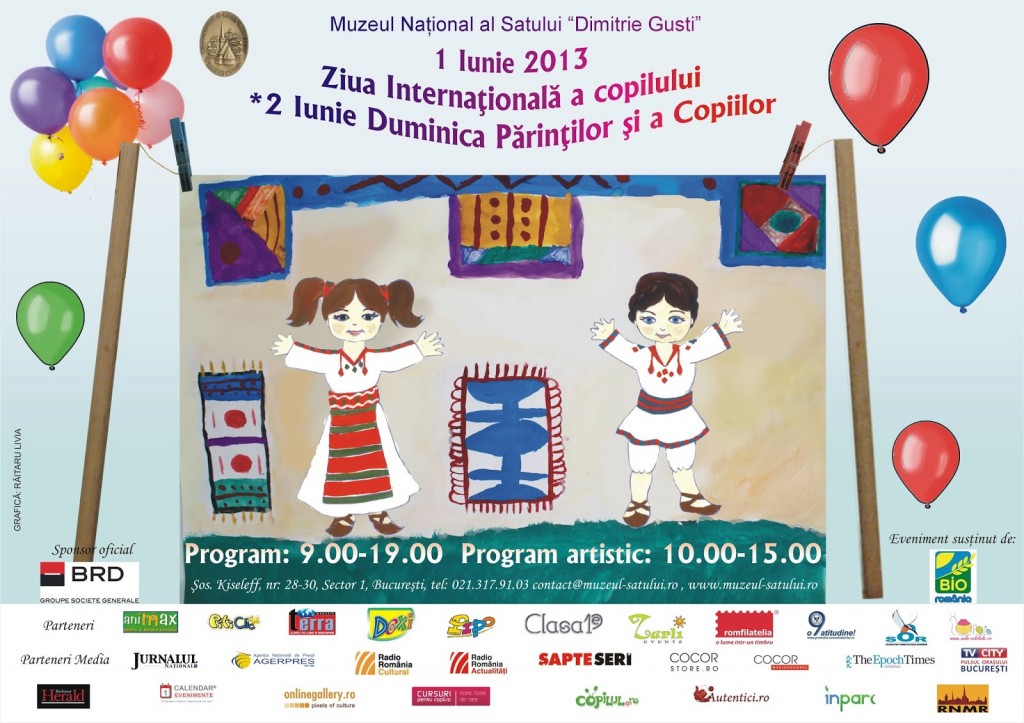 1 iunie 2013 - ziua copilului la muzeul satului