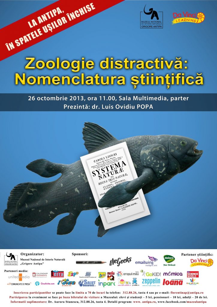 Afis_Zoologie_distractiva_nomenclatura_stiintifica