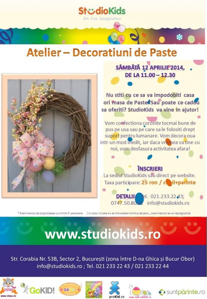 Atelier Decoratiuni de Paste_12 apr 2014