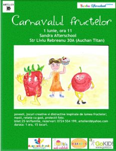 afis Carnavalul fructelor