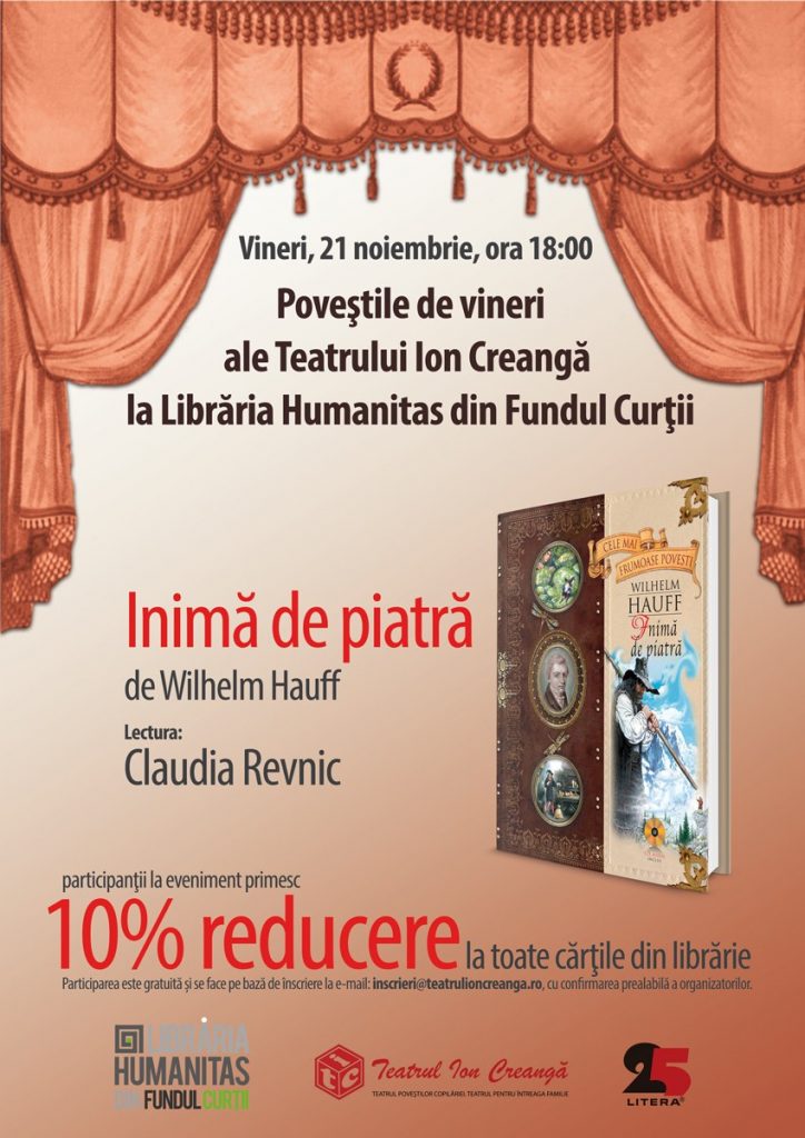 Teatru copii Inima de pIatra Librariile Humanitas