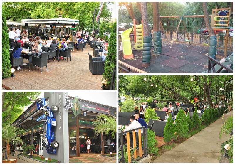 restaurant cu loc de joacă Trattoria Monza