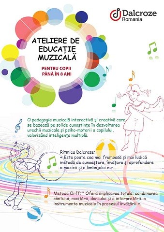 ateliere educatie muzicala dalcroze