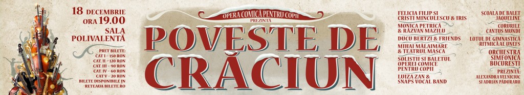 Spectacol de sarbatori pentru copii "Poveste de Craciun"