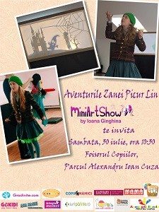 Picur lin Program MiniArtShow in luna Iulie. Intrare libera!