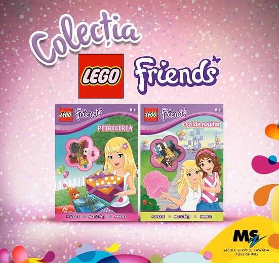 Lansare cărți LEGO City și LEGO Friends de Media Service Zawada Publishing