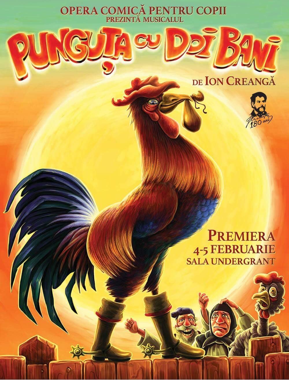 spectacole în premieră, Punguta cu doi bani