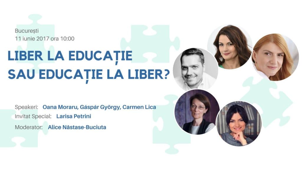 Liber la Educatie eveniment parinti cu ateliere pentru copii