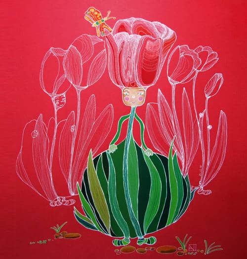 Povestea cu Zâna Lalea. Poveste pentru Copii de Andreea Ghiolduş