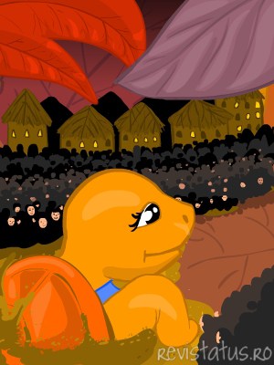 Povești cu Sara și Ţestoasa Lico Bocotiti - III - În căutarea lui Agâmbici_Tara_de_sub_covorul_de_frunze