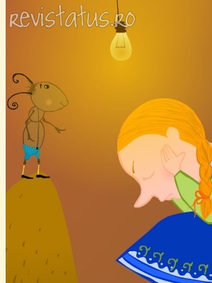 Furnica și Lacrima din Cer. O Poveste de Alina Nelega