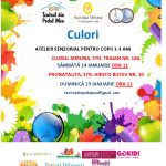 atelier de dezvoltare senzorială prin teatru